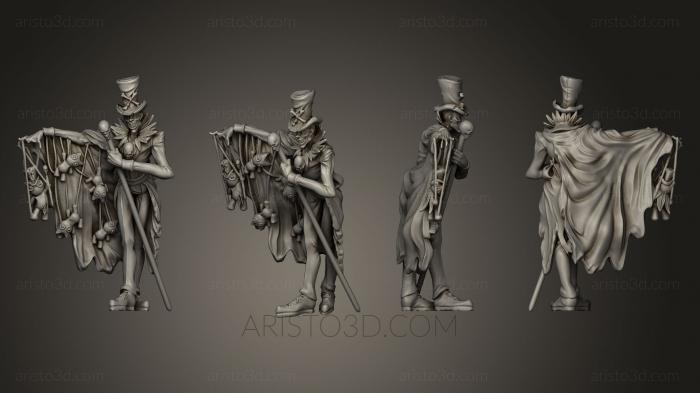Figurines heroes, monsters and demons (STKM_0302) 3D model for CNC machine